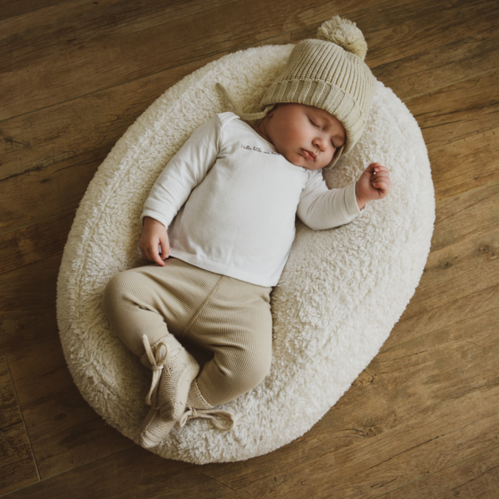 Housse de détente teddy écru (Ilmaha) – Image 3