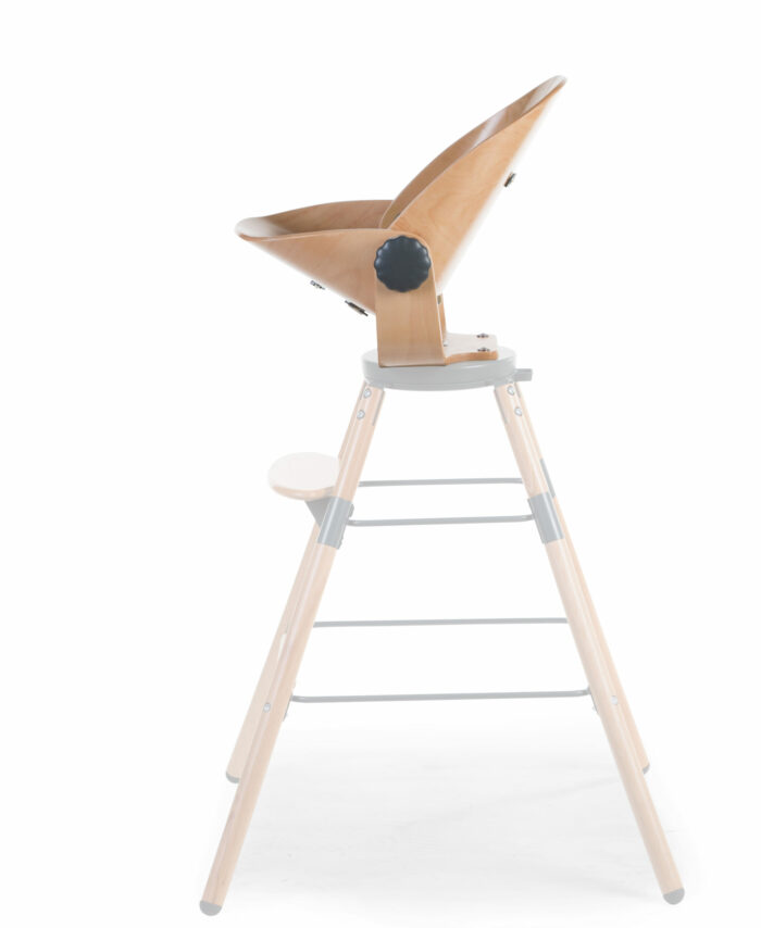 EVOLU NEWBORN SEAT POUR EVOLU 2 + ONE.80° - BOIS - BLANC NATUREL(Childhome) – Image 3