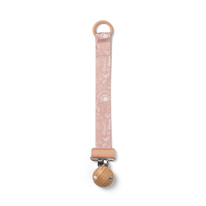 Attache-tétine en Bois -  Monkey Sunrise rose (Elodie Details)
