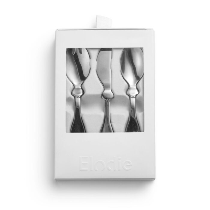 Couverts bébé couteau fourchette cuillère silver (Elodie Details) – Image 2