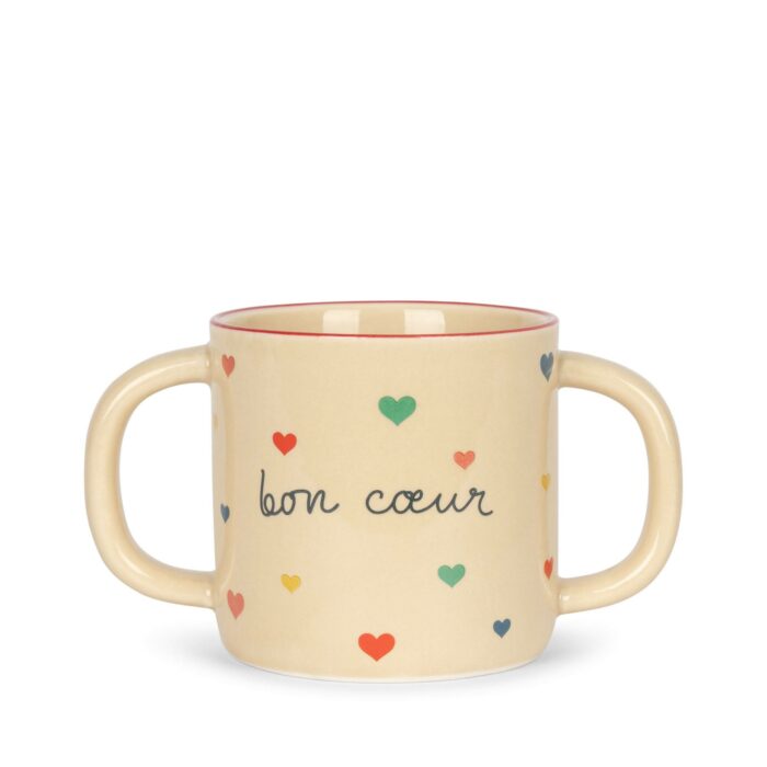 CERAMIC BOWL AND CUP BON COEUR (KongesSlojd) – Image 3