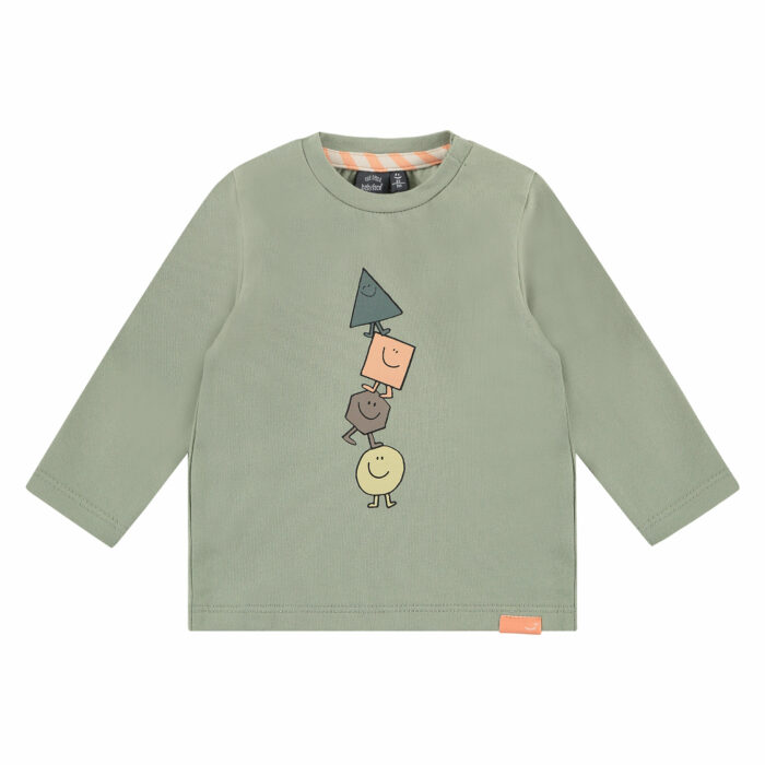 T-shirt bébé garçon vert sauge S23 (Babyface)