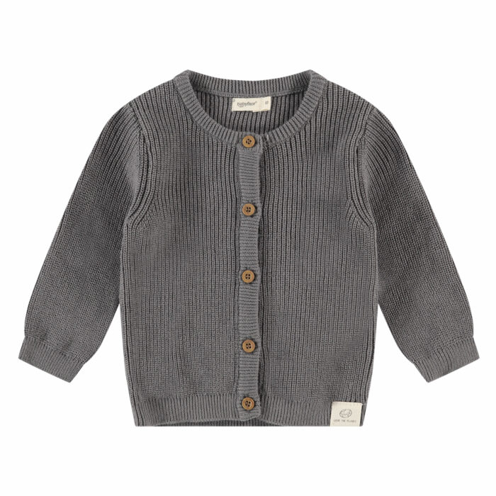 Cardigan bébé gris S23 (Babyface)