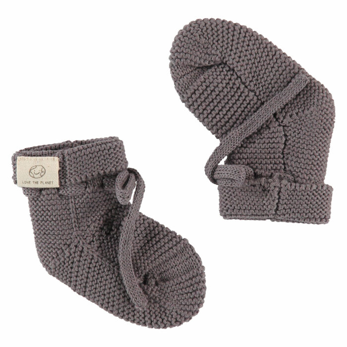 Chausson bébé gris S23 (Babyface)