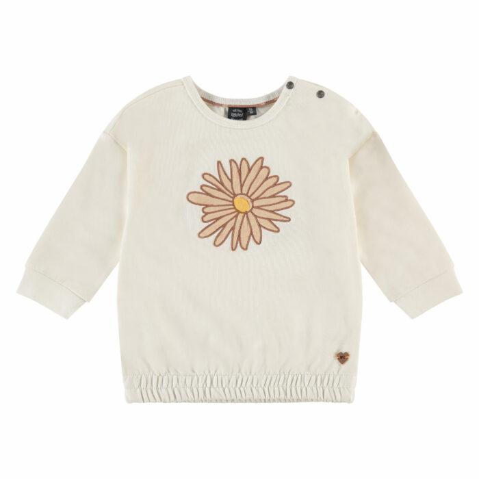 Sweatshirt ivory fille S23 (Babyface)