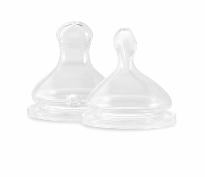 Duo de tétines - Débit "Rapide" (L) (Elhée)