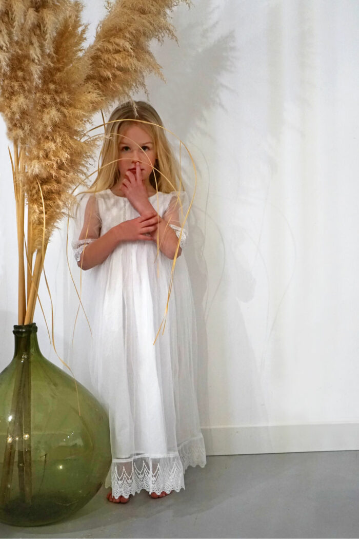 Robe Alma Blanc (Les Petits Inclassables)