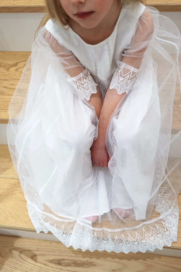 Robe Alma Blanc (Les Petits Inclassables) – Image 3
