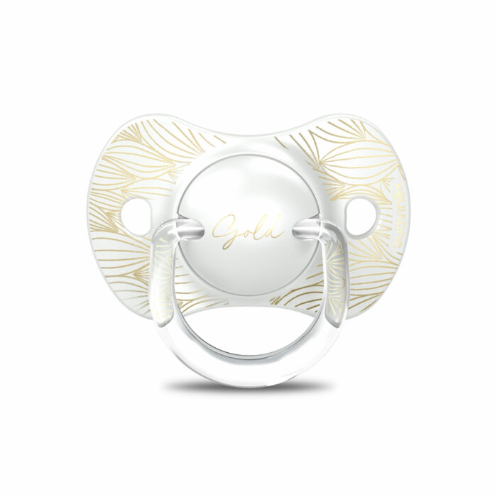 SX - GOLD - SOOTHER - SILI. - REVERSIBLE - 0/6M - GREY (Suavinex)