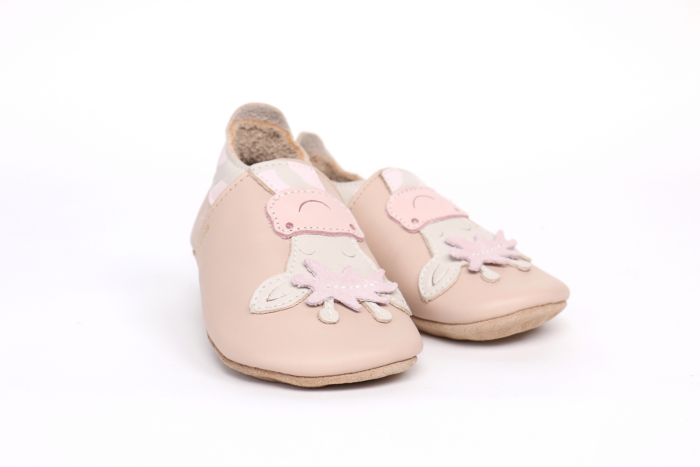 Chausson soft Girafe beige (Bobux)
