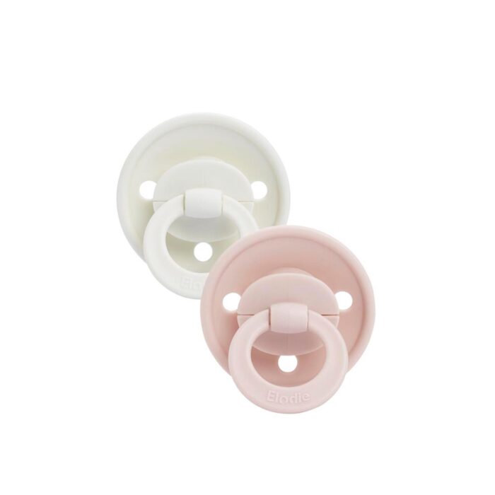 Set de 2 Tétines Caoutchouc 0-6 mois - Powder Pink (Elodie Details)