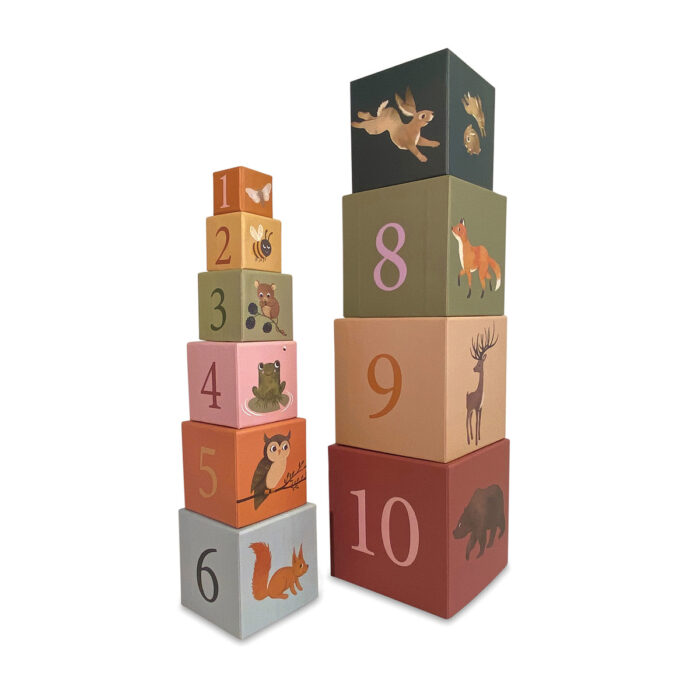 Stacking Blocks - Nordic animals (Filibabba) – Image 2