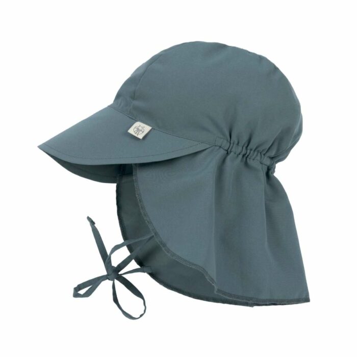 Casquette protège nuque enfants (anti-UV), bleu (Lassig)