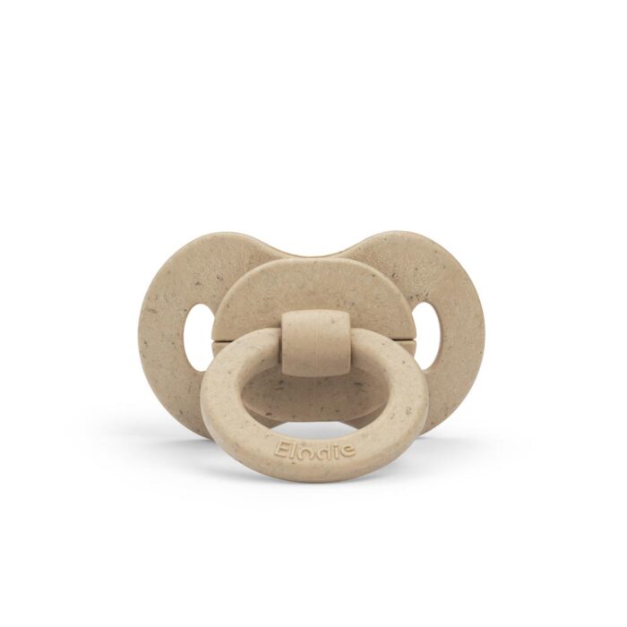 Tétine en bambou Orthodontique 0-6 mois - Pure Khaki (Elodie Details)