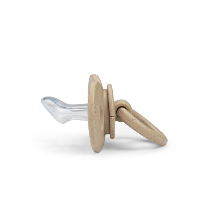 Tétine en bambou Orthodontique 0-6 mois - Pure Khaki (Elodie Details) – Image 2