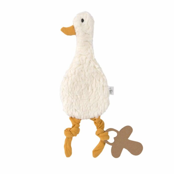 Doudou GOTS Tiny Farmer, Oie (Lassig)