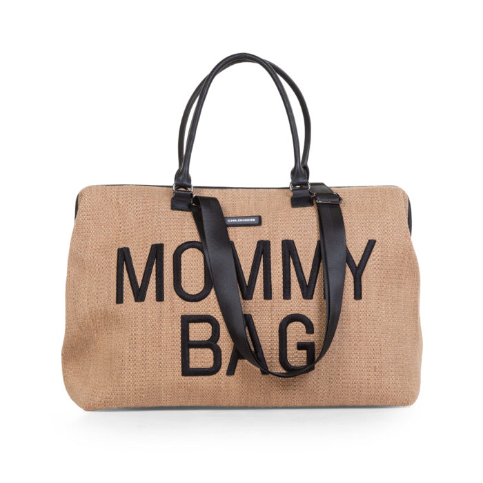 MOMMY BAG ® SAC A LANGER - RAFFIA LOOK (Childhome)