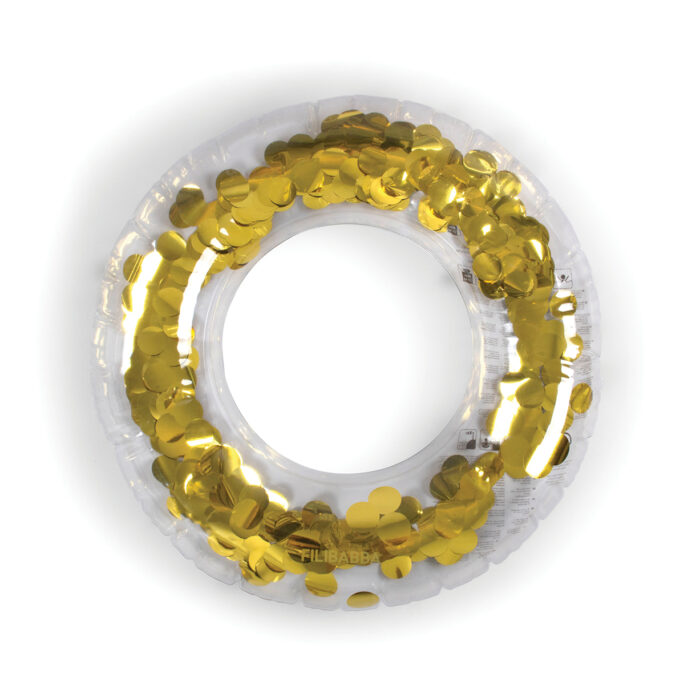 Bouée enfant - gold confetti (Filibabba)