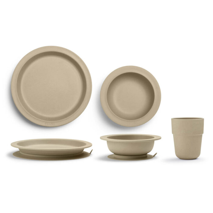 Set Vaisselle 3 pièces - Pure Khaki (Elodie Details)