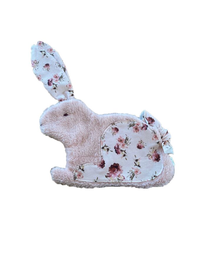 Doudou lapin rose (Liena)