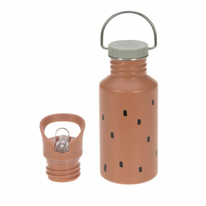 Gourde pour enfant inox, Happy Prints caramel (Lassig)