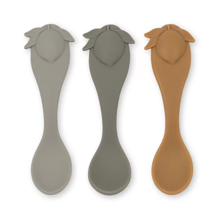 Lot de 3 cuillères citrons silicone  (KongesSlojd)