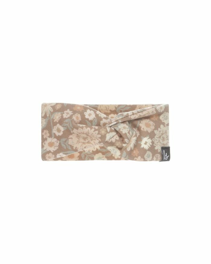 Bandeau botanical blossom brun   (Babystyling)