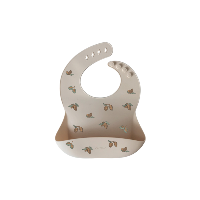 Bavoir en silicone Amandes (ZAKUW)