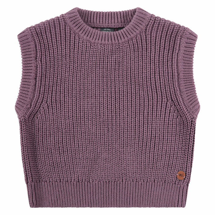 Pull fille sans manches plum FW23  (Babyface)