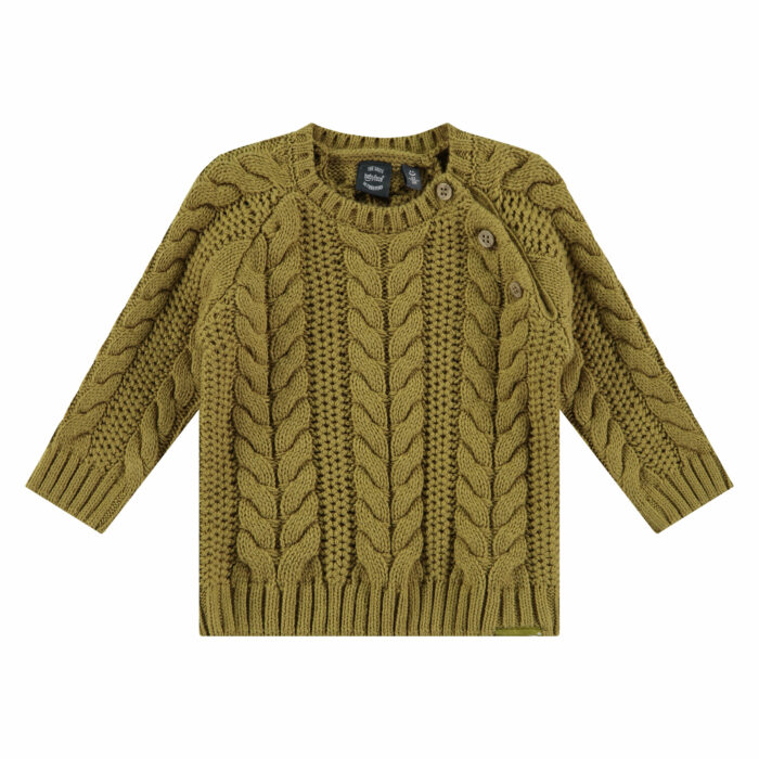 Pull bébé garçcon kaki  FW23 (Babyface)