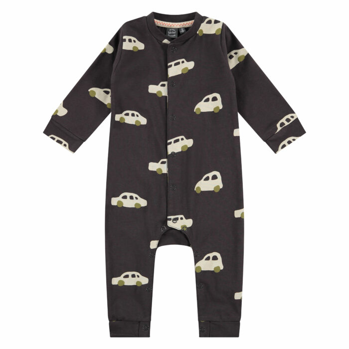 Grenouillère bébé garçon imprimé voitures FW23 (Babyface)