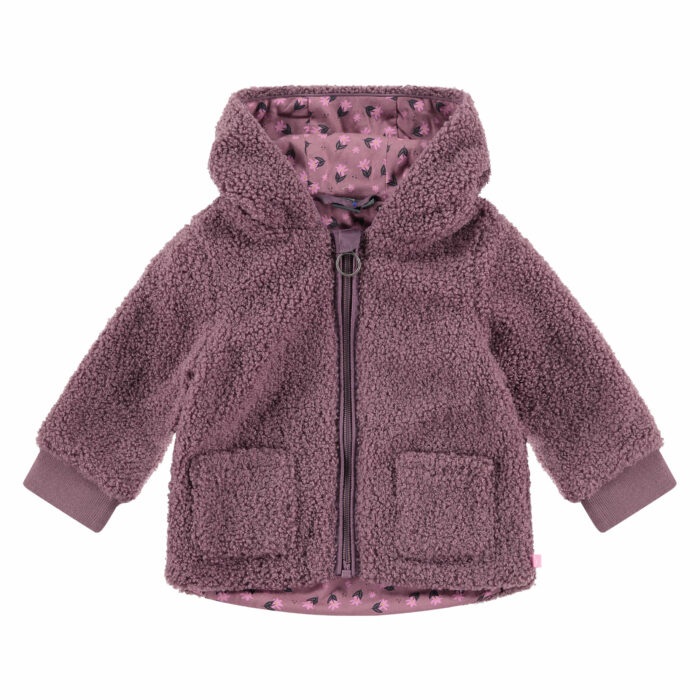 Manteau bébé fille plum FW23 (Babyface)