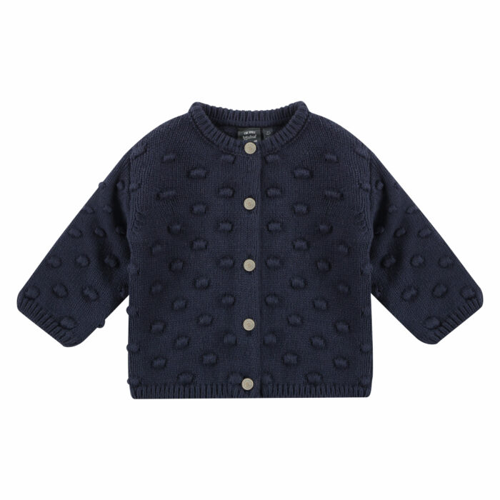 Gilet bébé fille bleu marine  FW23 (Babyface)