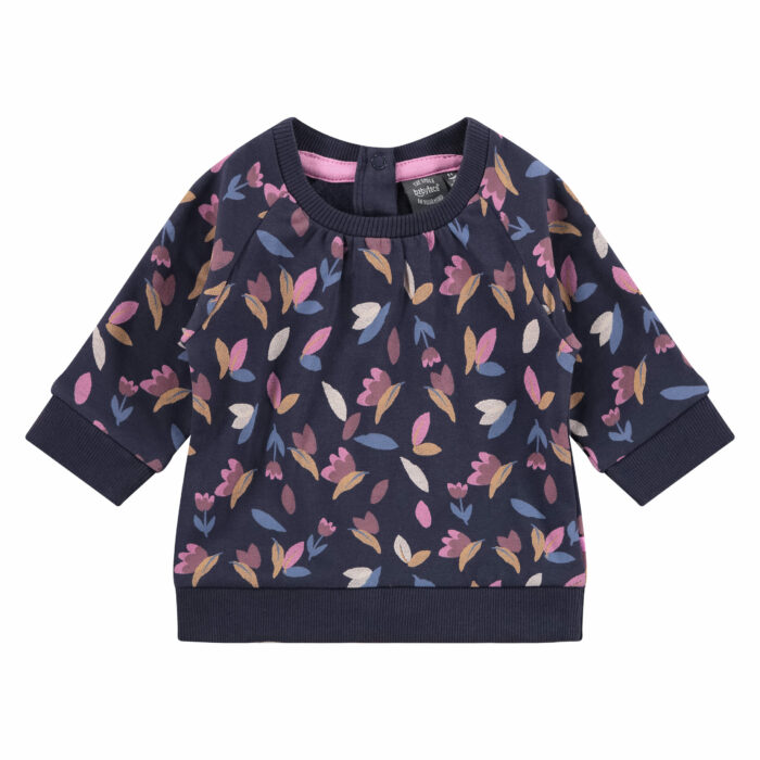 Sweat bébé bébé fille imprimé feuilles  FW23 (Babyface)