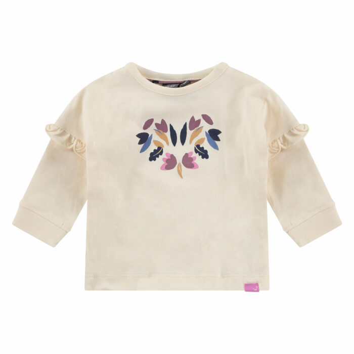 T-shirt bébé fille volants FW23 (Babyface)
