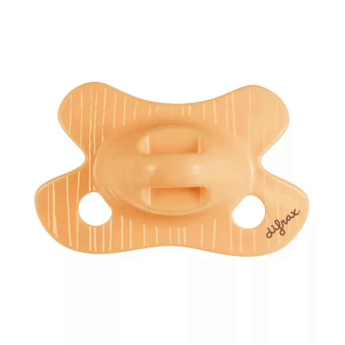 Sucette Natural Nouveau-né Nature apricot lines (Difrax)