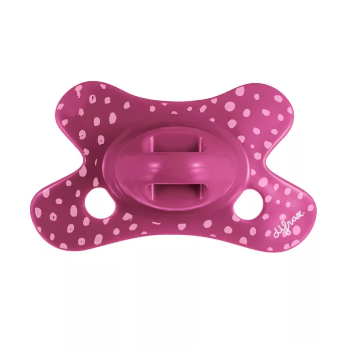 Sucette Natural 0-6 mois - Nature Dhalia Dots (Difrax)