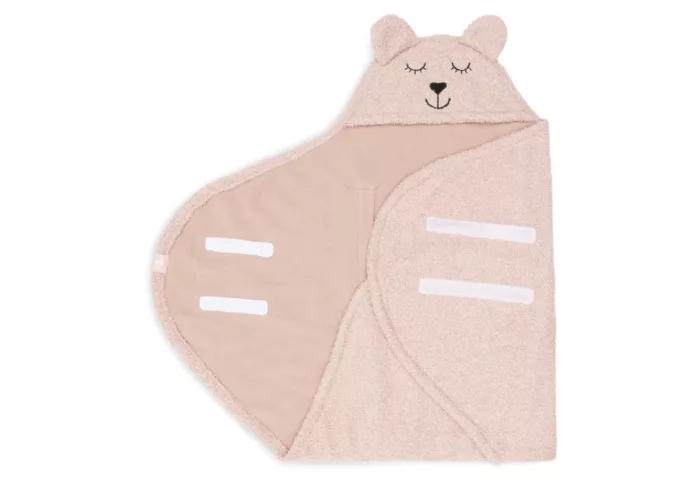 Couverture portefeuille Bear Boucle - Wild Rose (Jollein)
