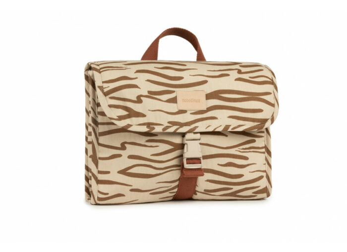 Get ready cartable imperméable • brown waves (Nobodinoz)
