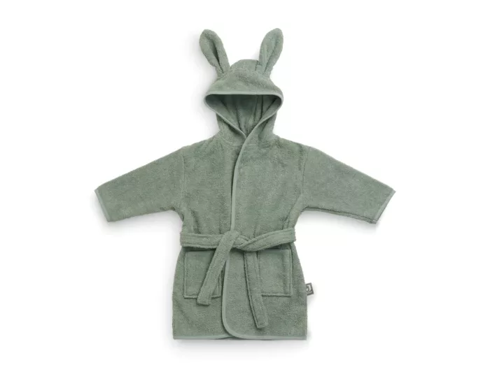 Peignoir en Éponge 1-2 ans - Ash Green  (Jollein)
