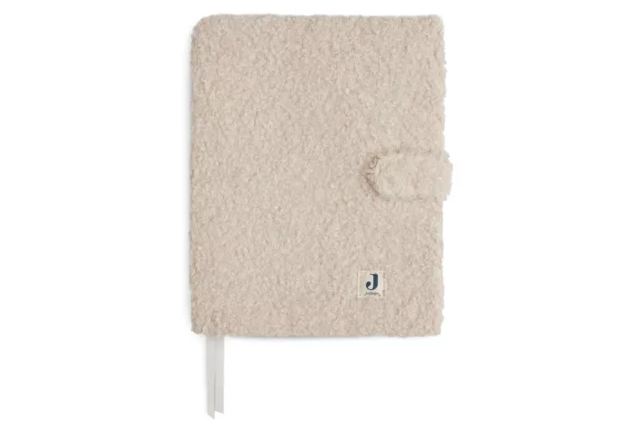 Protège de carnet de santé 23x17cm Boucle - Naturel (Jollein)