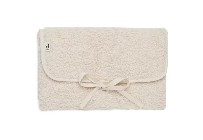 Tapis à langer nomade Boucle - Naturel (Jollein)