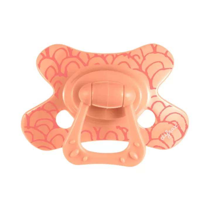 Sucette Natural 12+ mois - Nature Peachy Arches (Difrax)