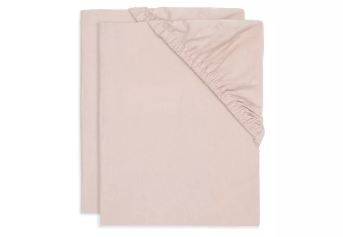 Drap-housse Jersey 40/50x80/90cm - Wild Rose - 2 Unités (Jollein)