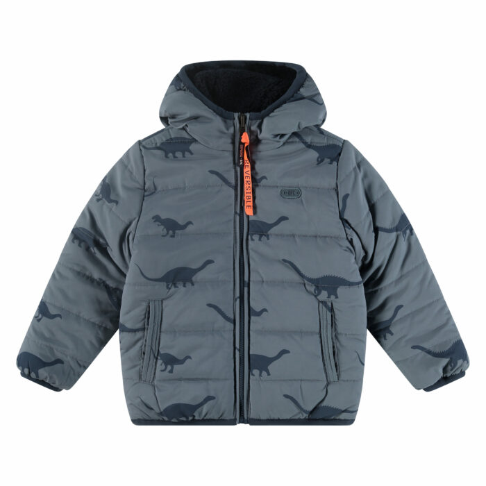 Manteau garçon réversible imprimé dino FW23  (Babyface)
