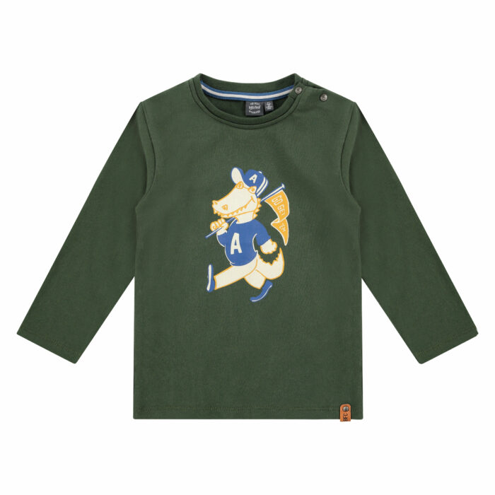 T-shirt garçon  crocodile vert FW23  (Babyface)