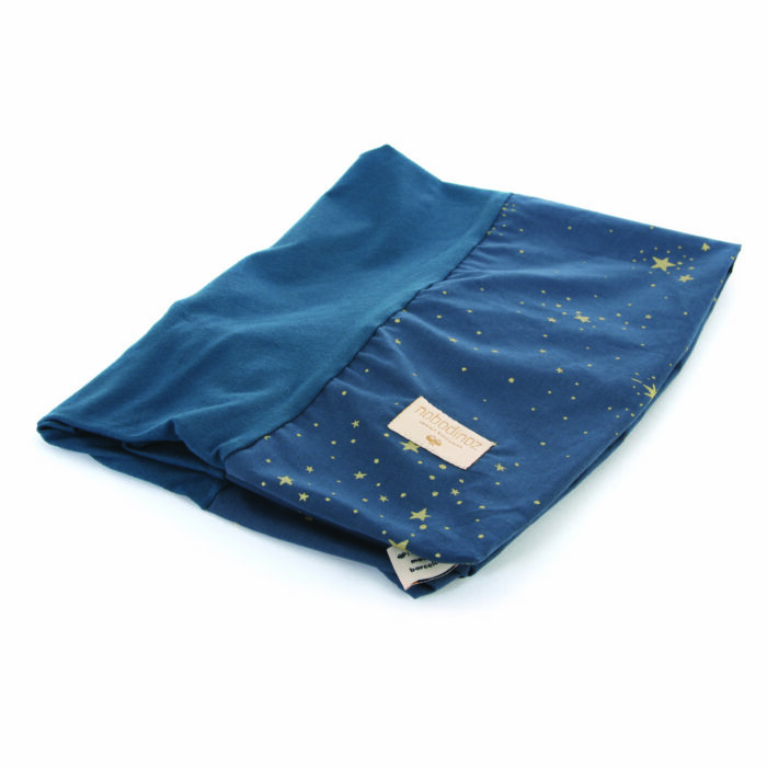 Housse de matelas à langer Calma • gold stella night blue (Nobodinoz)