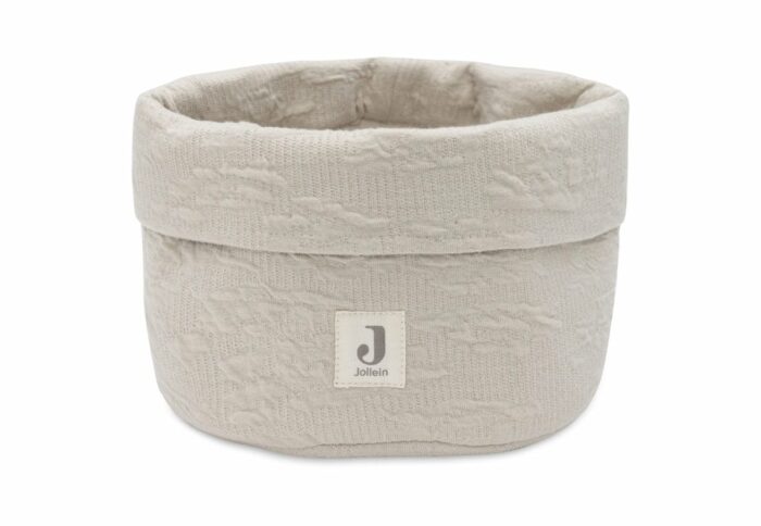Panier de rangement Soft Waves Nougat (Jollein)