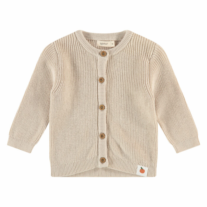 Cardigan bébé sand tiny story FW23 (Babyface)