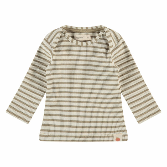 T-shirt bébé moss ligné tiny story FW23 (Babyface)